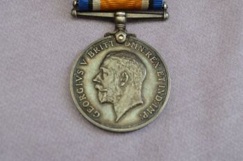 WW1 British War Medal 144352 GNR F W Coleman RA (4)