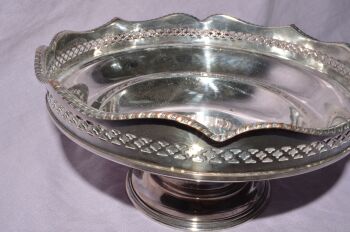 Harrowby Plate Silver Plated Fruit Bowl (3)