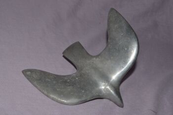 Flying Falcon Bird of Prey Cast Aluminium Figure Sculpture (4)