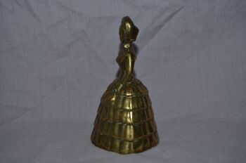 Brass Bell Lady in Crinoline Dress (3)