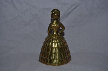Brass Bell Lady in Crinoline Dress (4)