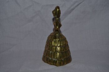Brass Bell Lady in Crinoline Dress (5)