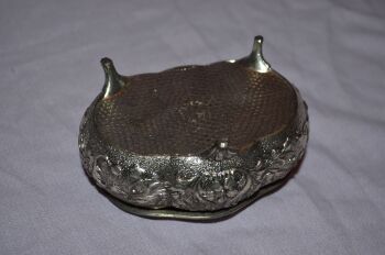 Rococo Style Vintage Metal Trinket Box (6)