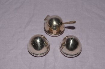 Silver Plated EPNS Condiment Set 4