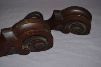 Victorian Mahogany Sideboard Mouldings Large (6)