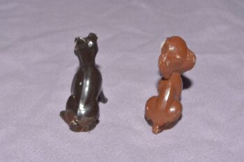 Disneykins Marx Lady and the Tramp Figures, Toughy and Tramp (3)