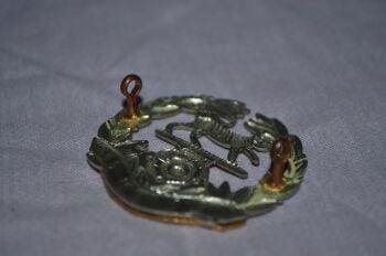 Hampshire Regiment Cap Badge. (2)