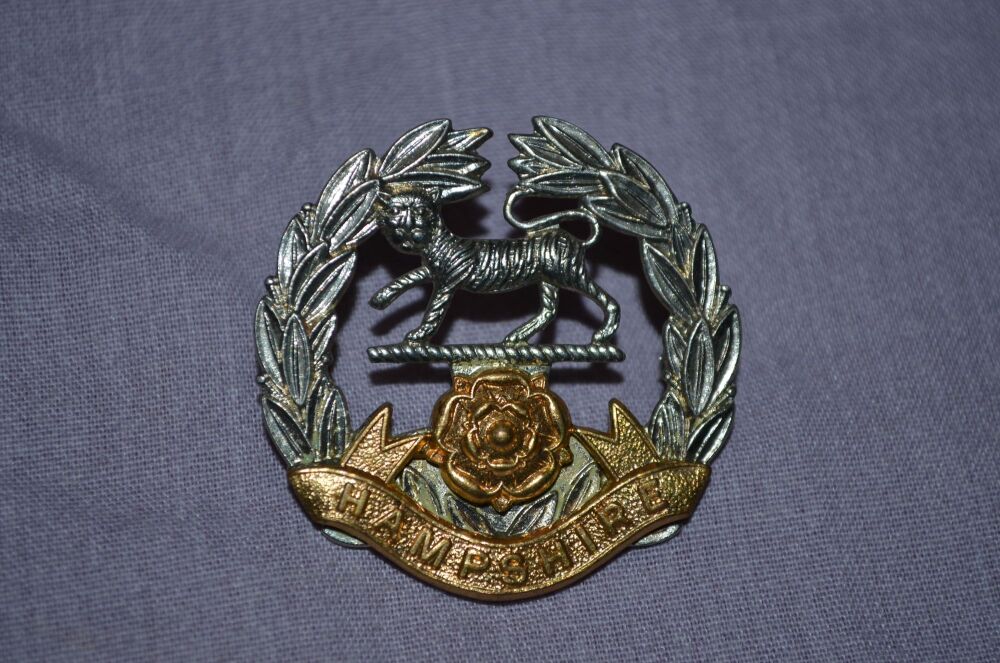 Hampshire Regiment Cap Badge.