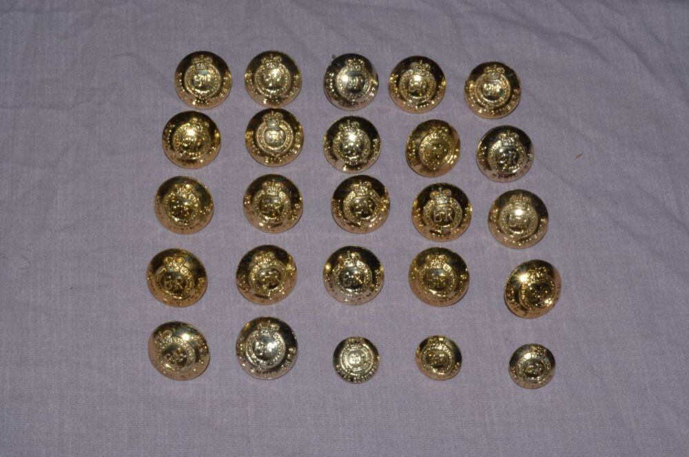 Royal Engineers Military Buttons Job Lot. #1