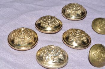 Scots Guard Military Buttons Job Lot (2)