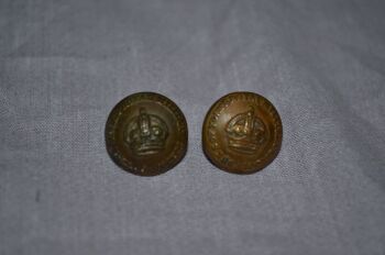 Duke of Yorks Royal Military School Buttons (2)