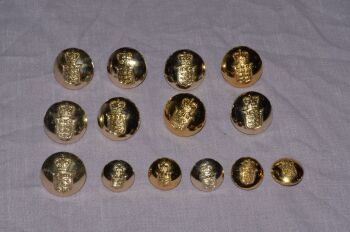 Royal Artillery Military Buttons Job Lot