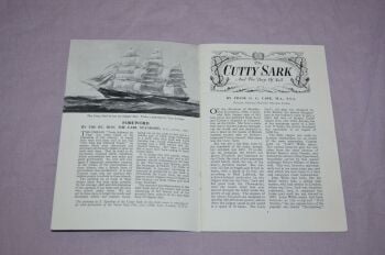 The Cutty Sark And The Days Of Sail by Frank G G Carr (2)