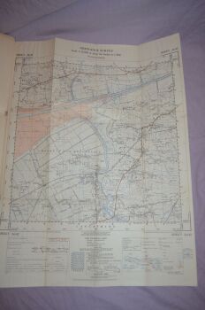 Ordnance Survey Cloth Map Lancashire, 3442, 1946 (3)