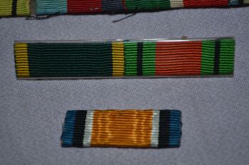 British Military Medal Ribbon Bar Job Lot (4)