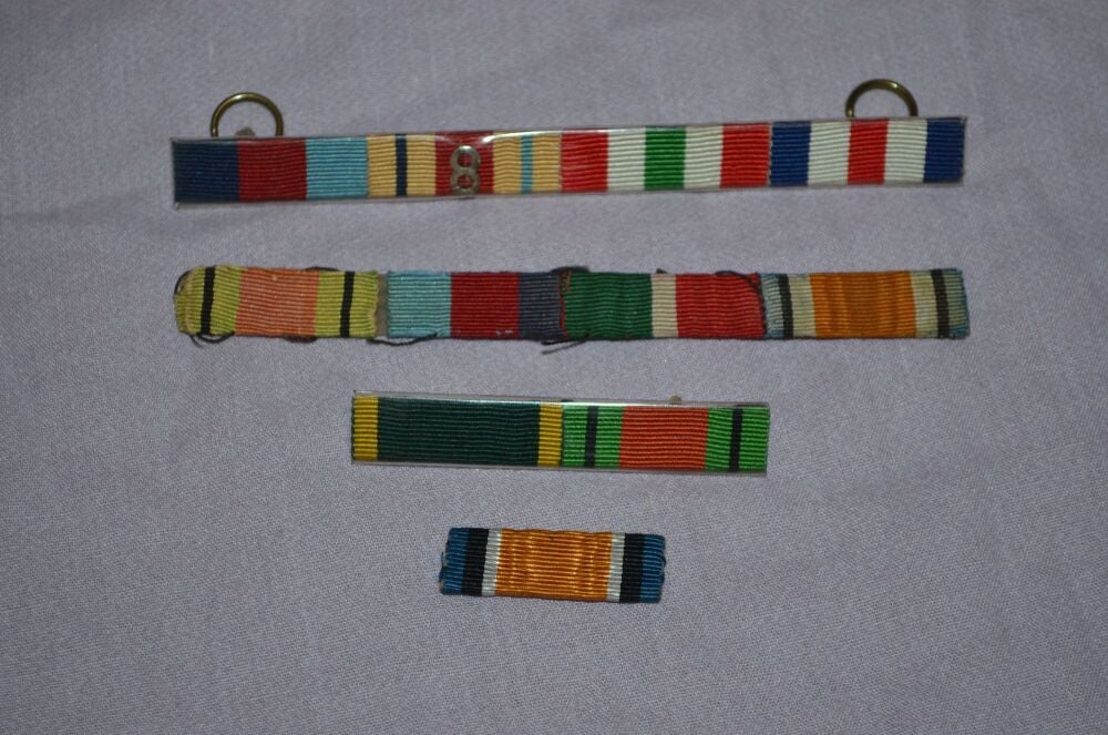 British Military Medal Ribbon Bar Job Lot