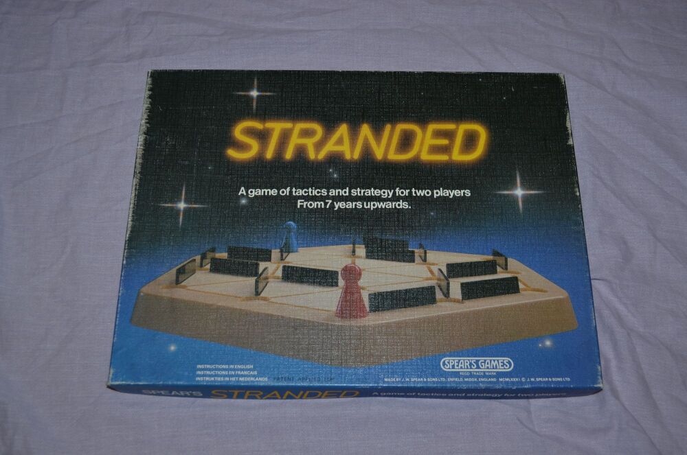 Stranded A Game of Tactics and Strategy by Spears Games, 1981