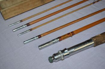 Split Cane Fly Fishing Rod with Case #1 (2)