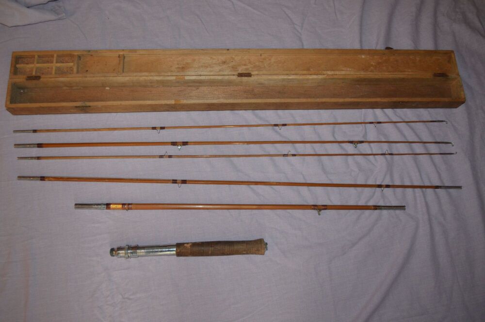 Split Cane Fly Fishing Rod with Case #1