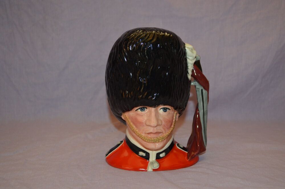 Royal Doulton Large Character Jug The Guardsman D6755