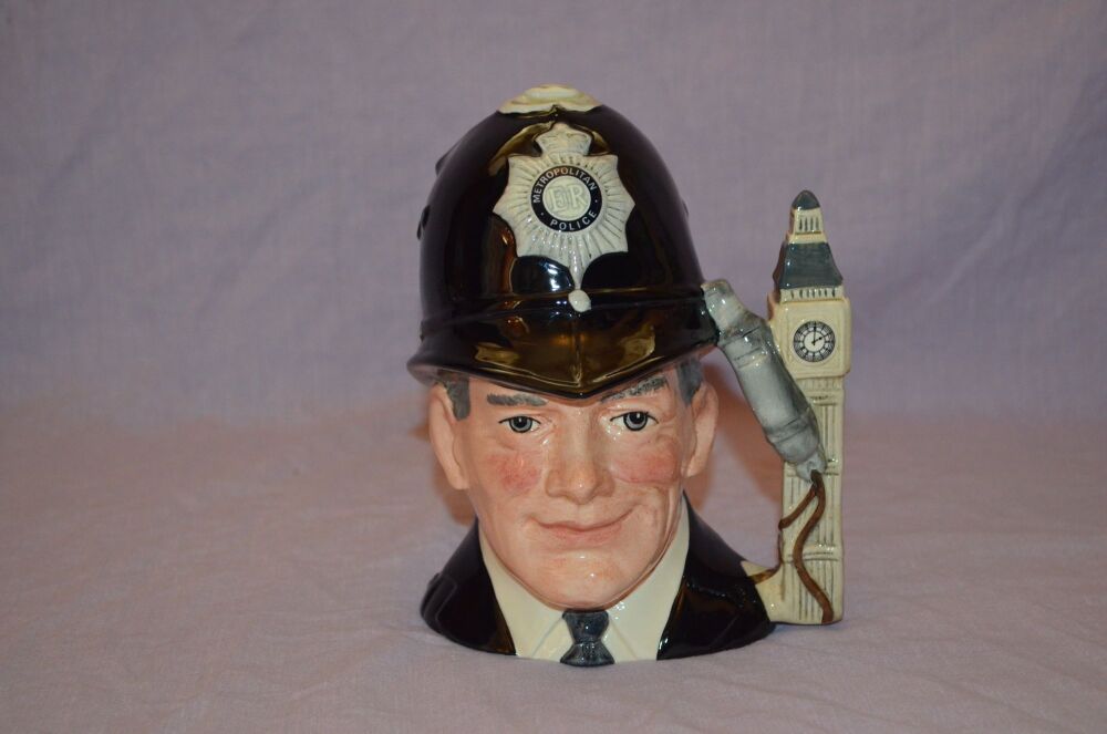 Royal Doulton Large Character Jug, The London Bobby D6744