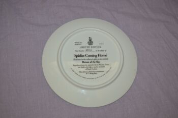 Royal Doulton Spitfire Coming Home Limited Edition Plate (2)
