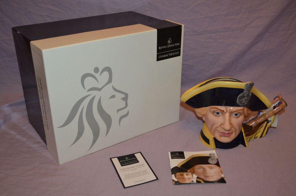 Royal Doulton Large Character Jug, Lord Horatio Nelson D7236