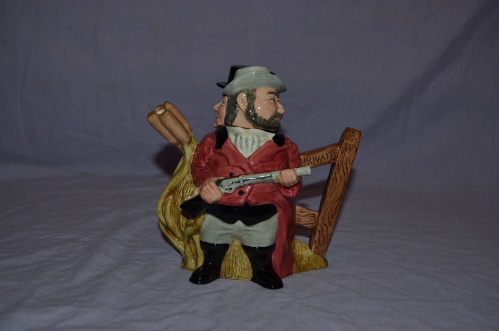 Royal Doulton Character Teapot Gamekeeper & Poacher D7175