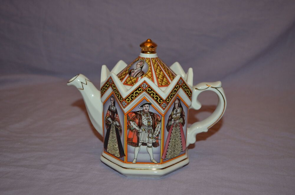 Sadler Teapot King Henry VIII and his Six Wives