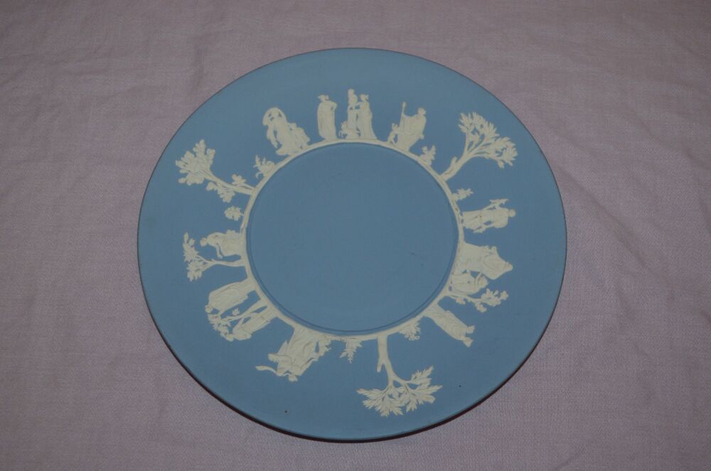 Wedgewood Jasper Ware Plate, The Sacrifice