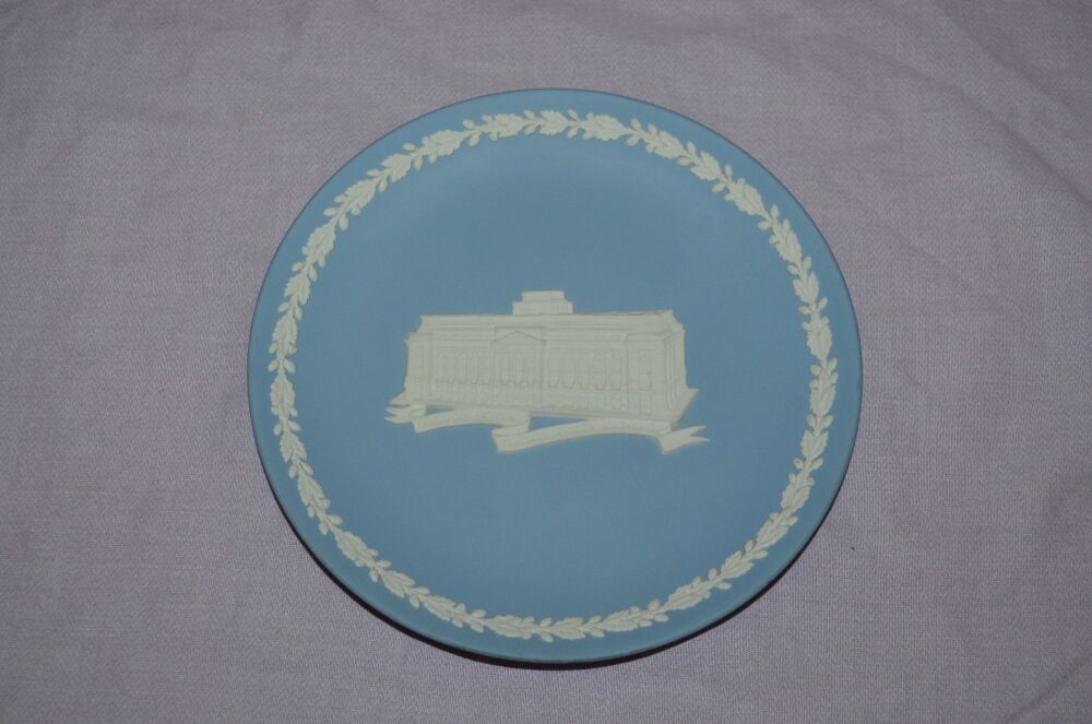 Wedgewood Jasper Ware Plate, Liverpool Victoria Friendly Society 1843-1993