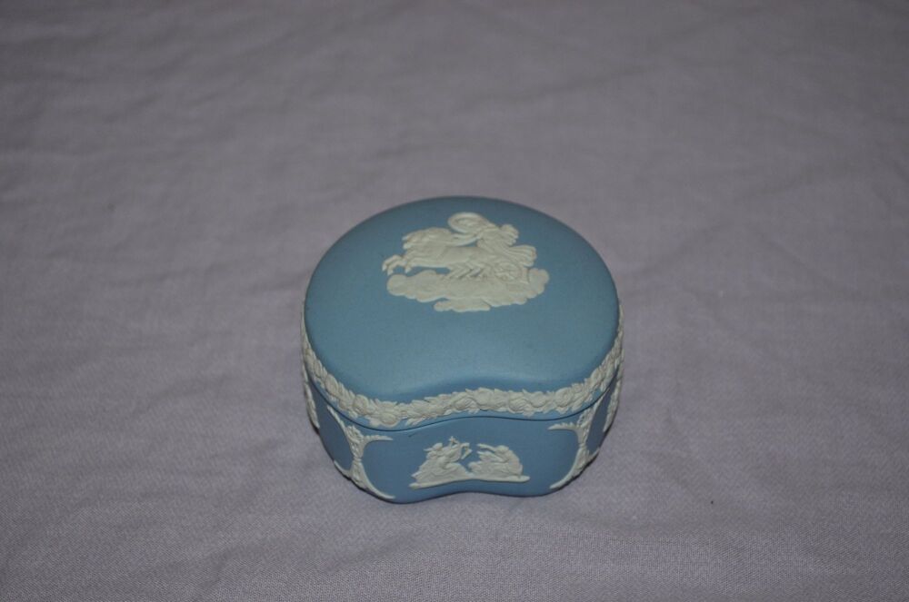 Wedgewood Jasper Ware Lidded Trinket Box