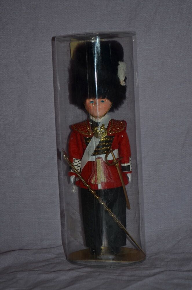 English Mace Bearer Doll, Vintage London Souvenir