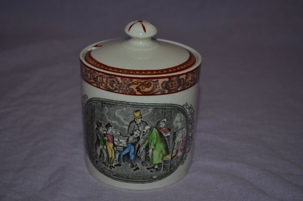 Adams Preserve Pot with Lid, Charles Dickens