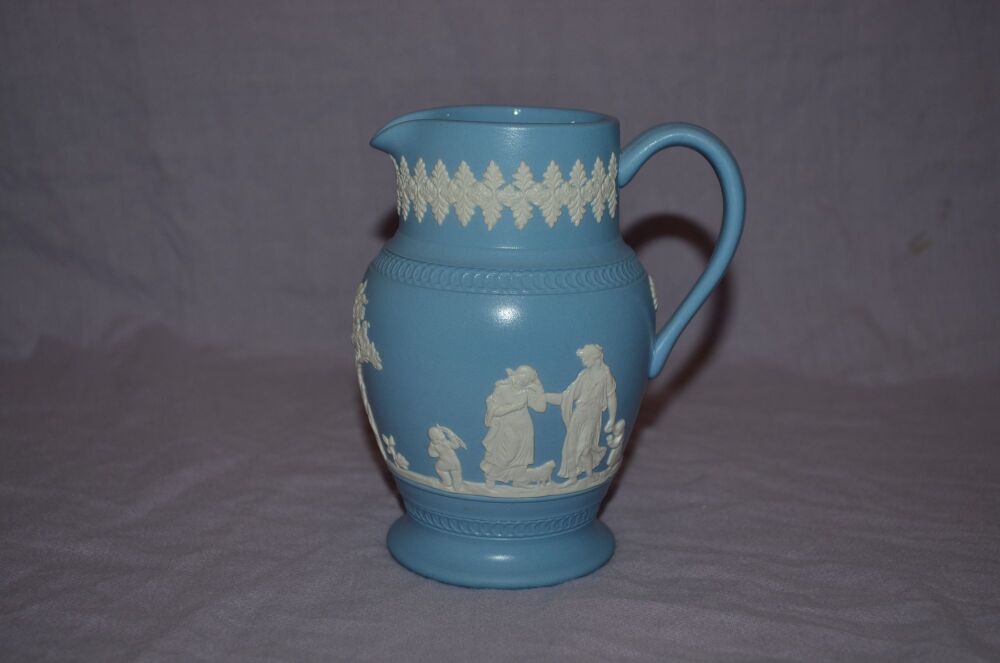 Dudson Hanley Jasper Ware Jug, Classical Scenes