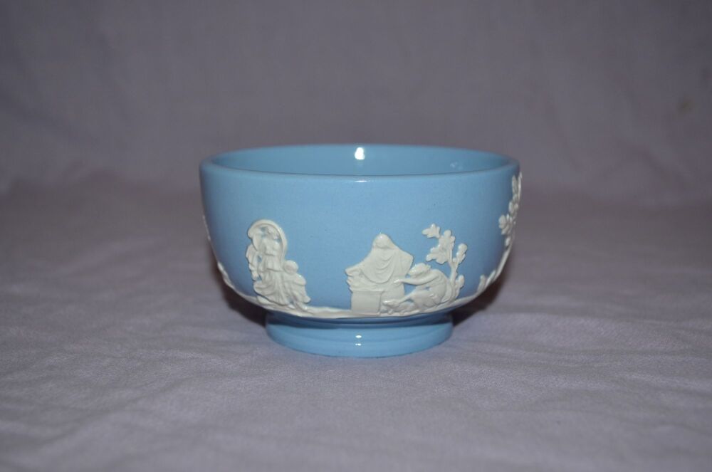 Dudson Hanley Jasper Ware Bowl, Classical Scenes