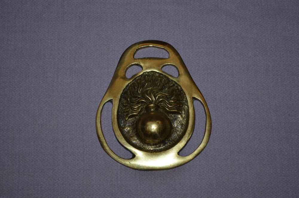 Fusiliers Military Horse Brass