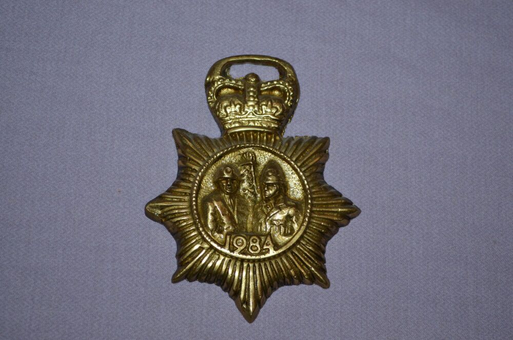Police & Miners 1984 Horse Brass