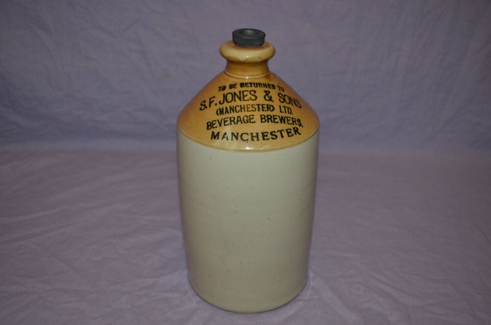 S.F. Jones & Sons Stoneware Flagon