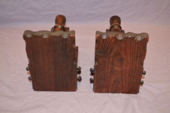 Cannon Wooden Book Ends (4)