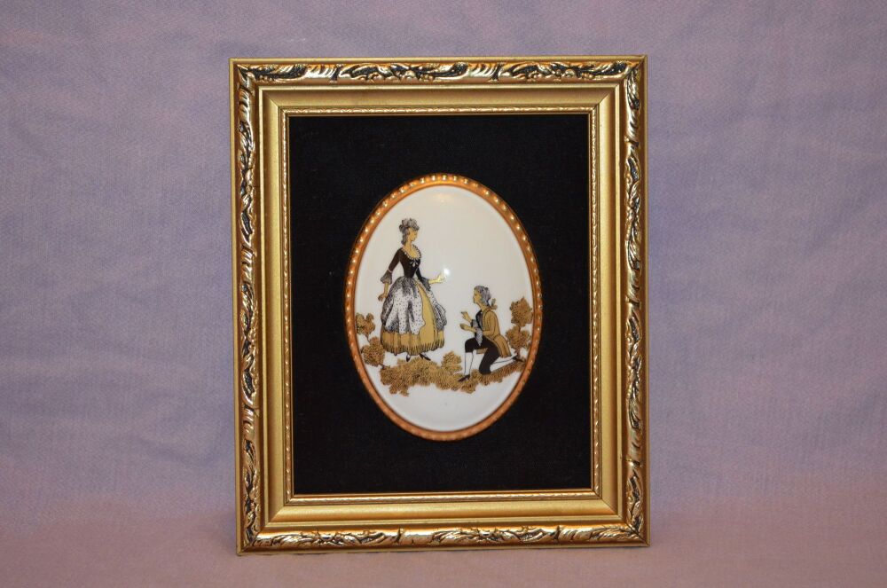 Harleigh China Silhouette Series Wall Plaque #2