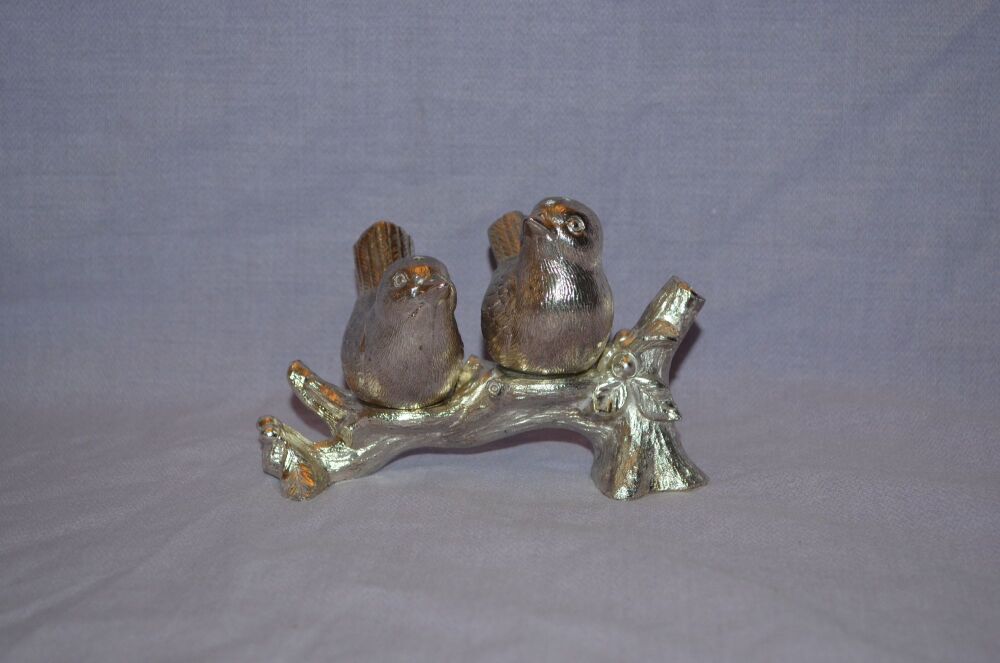Pair of Birds on Branch Salt and Pepper Shakers