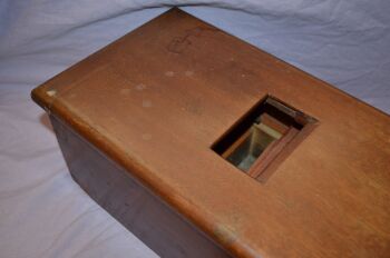 Old Wooden Shop Till with Keys (3)