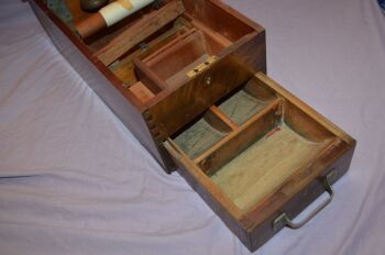 Old Wooden Shop Till with Keys (6)