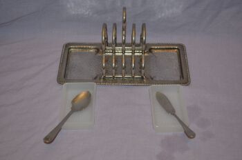 Toast Rack and Butter Dishes (5)