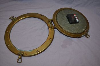 Brass Porthole Wall Clock (4)