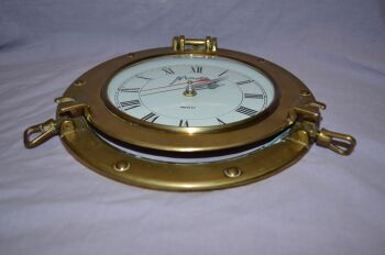 Brass Porthole Wall Clock (5)