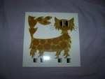 Retro Kenneth Townsend Cat Tile.