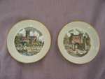 Pair of Royal Worcester Pin Dishes.