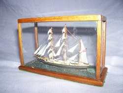 Miniature Diorama of a Sailing Ship. #2